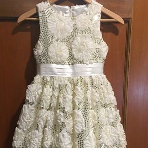American Princess sparkly flowered dress